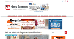 Desktop Screenshot of gazetadambovitei.ro